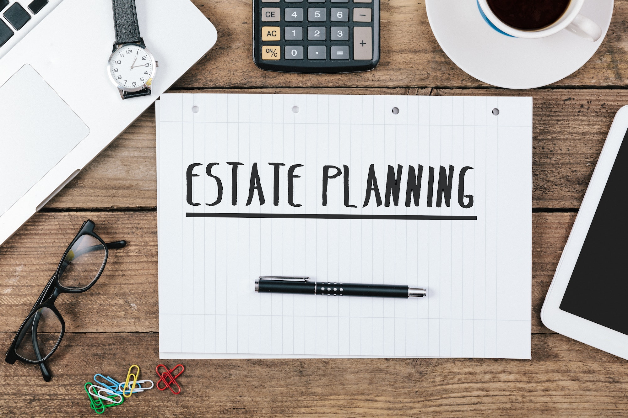 Estate planning concept image