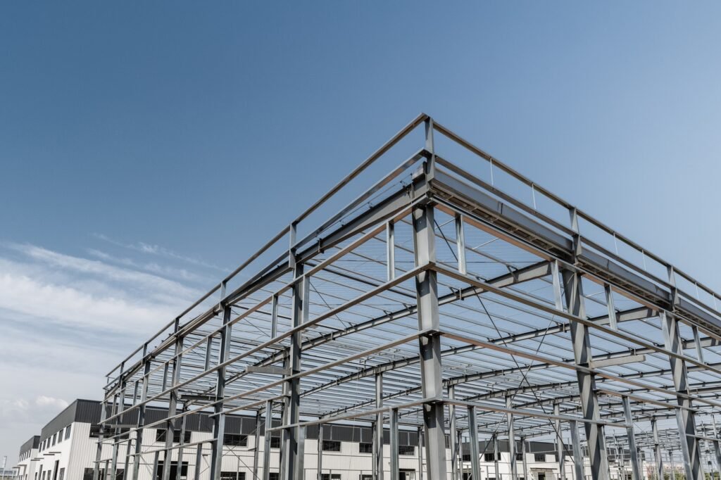 steel frame mill plant